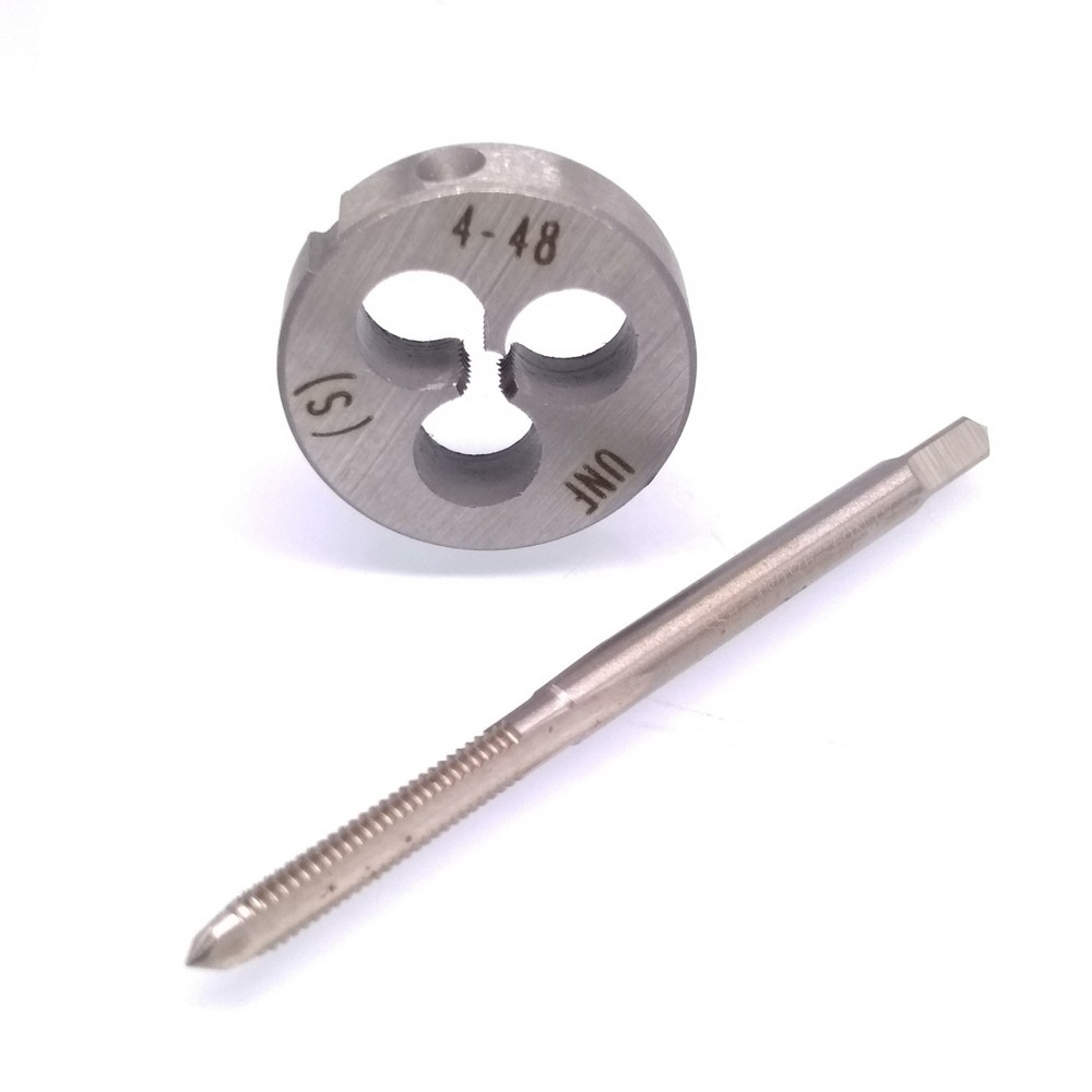 HSS 4-48 UNF Tap & 4-48 UNF Die Right Hand