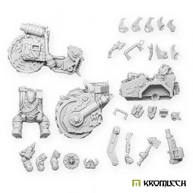 KROMLECH ORC BOSS ON BLITZBIKE 3