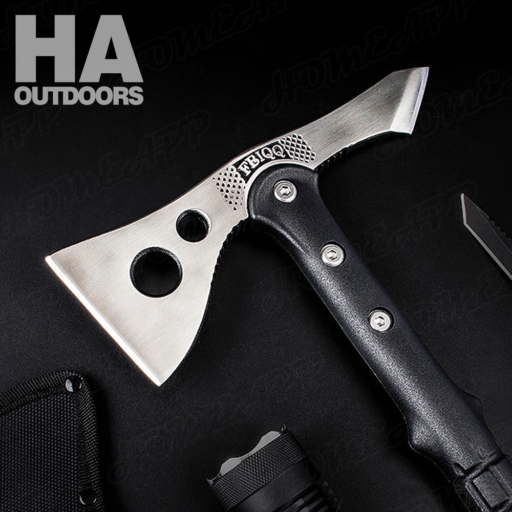 Multi-functional Axe Outdoor Survival Tactical Tool Emergency Hatchet Axe-5 AU