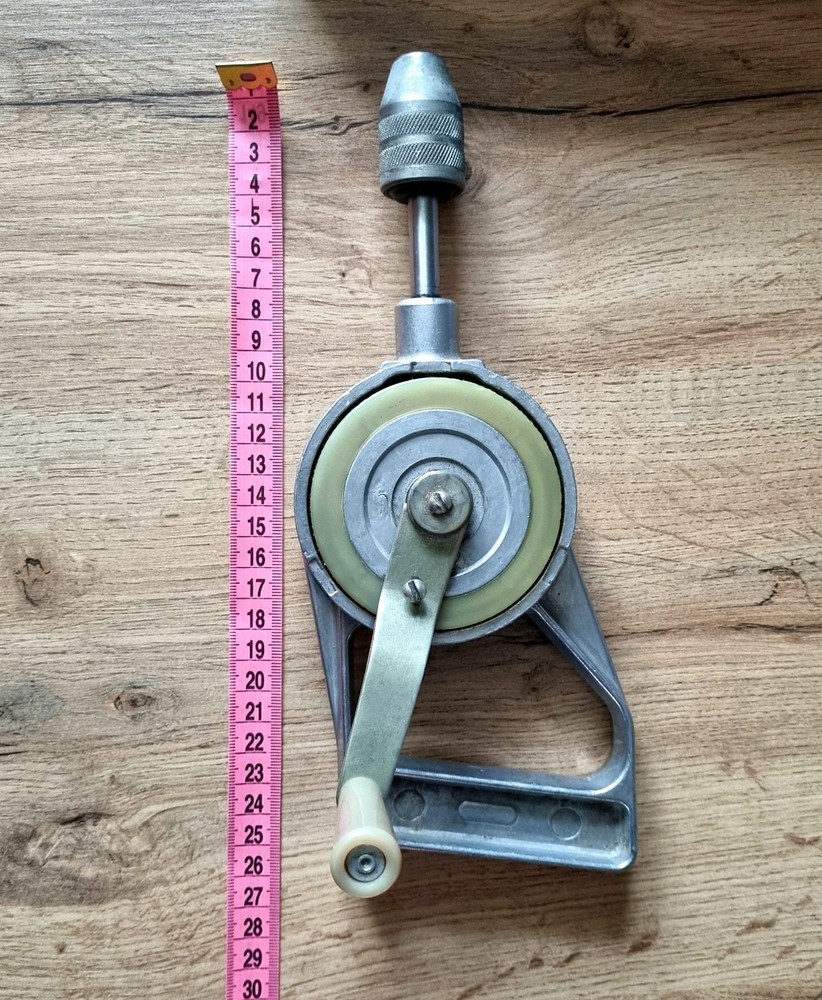 Vintage Hand Drill Ussr Soviet 80s'