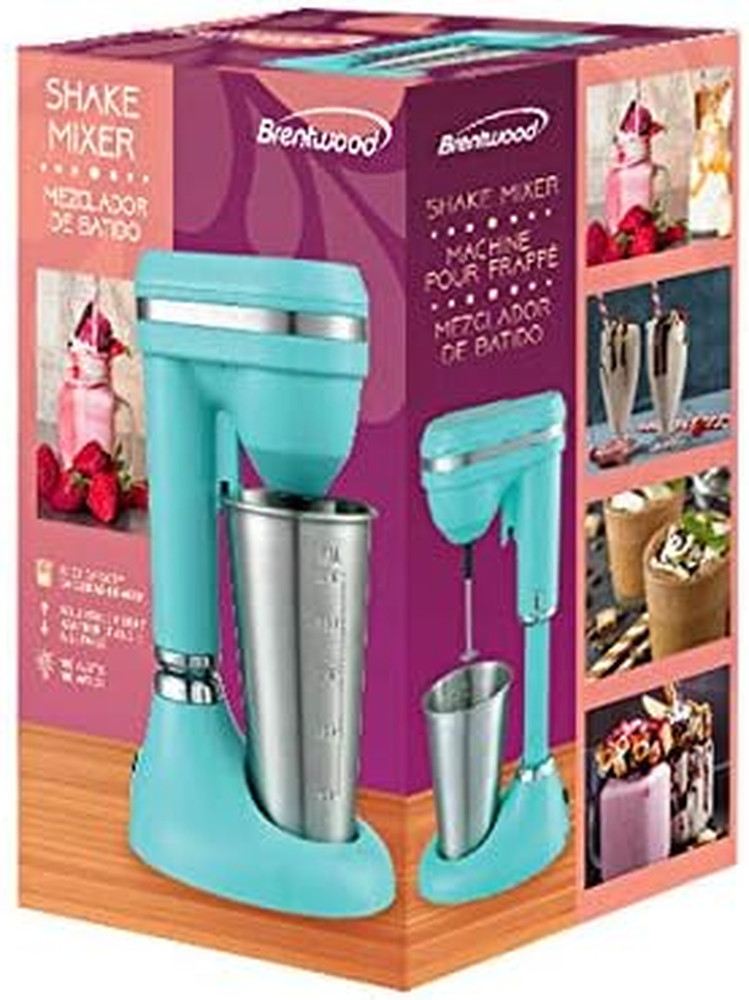 Classic Milkshake Maker, 15 oz, Turquoise,SM-1200B