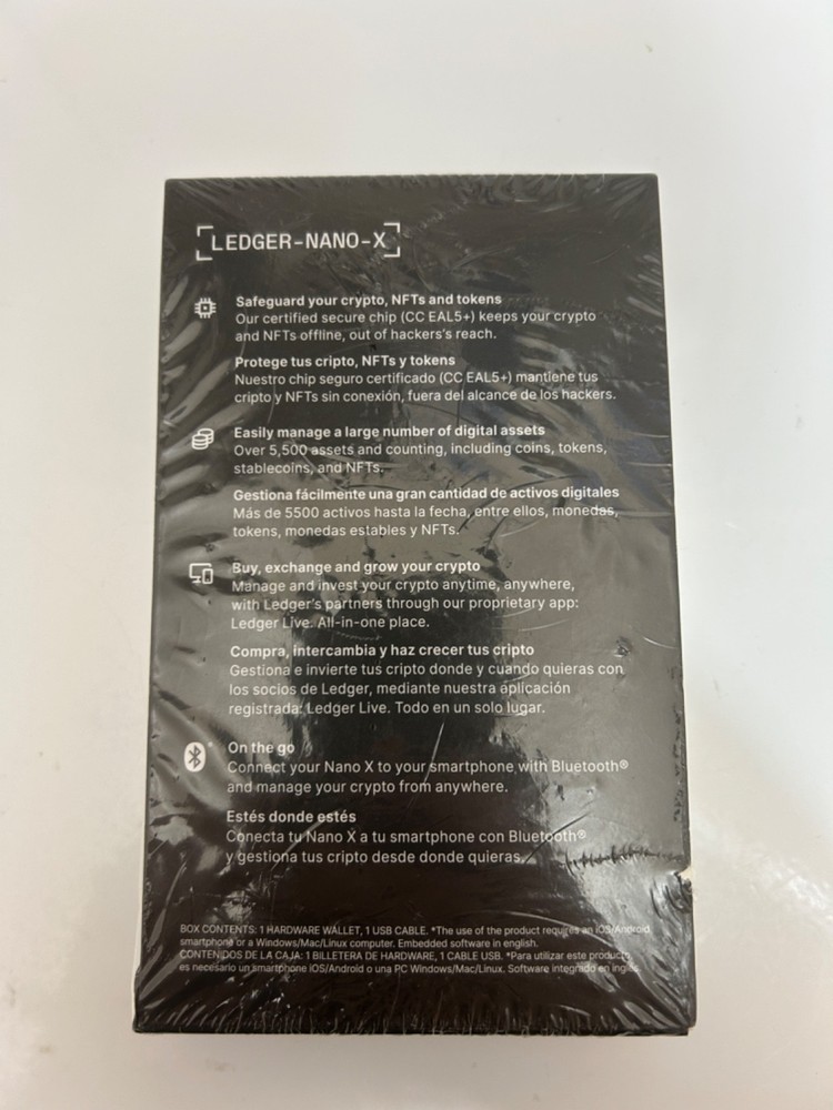 Ledger Nano X Hardware Wallet NEW