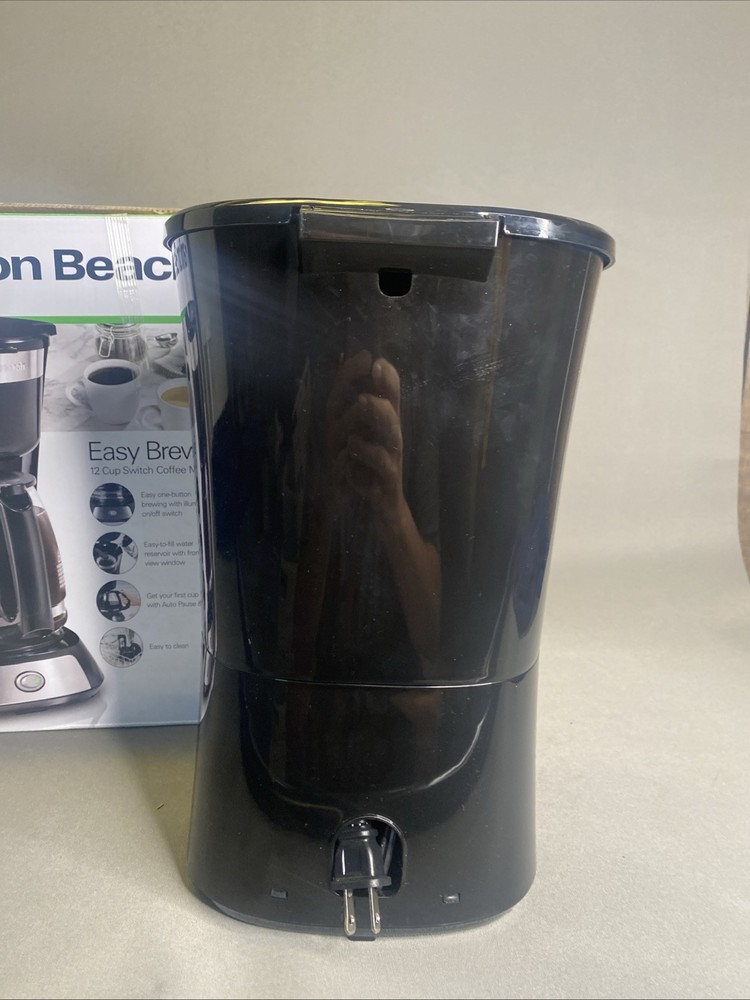 Hamilton Beach 12 Cup Programmable Coffee Maker - Black - 46290
