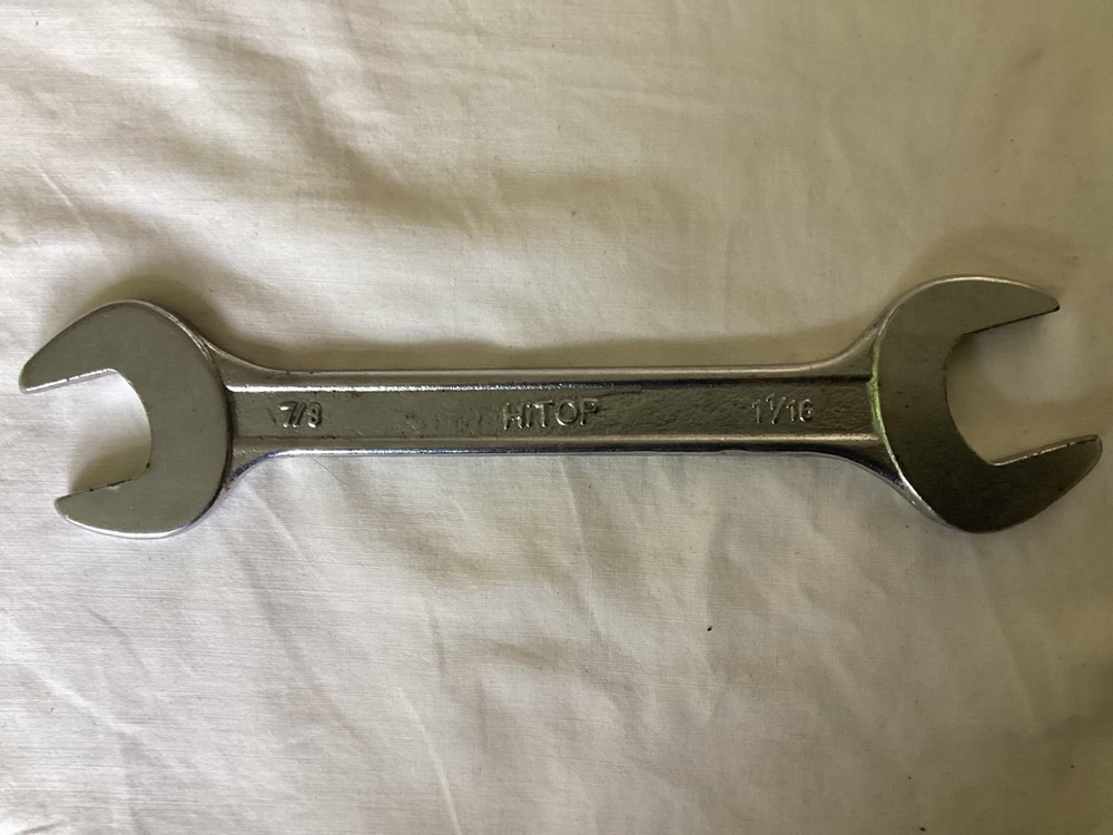 7/8" x 1 1/16" Open Ended Spanner (Hitop) - 020