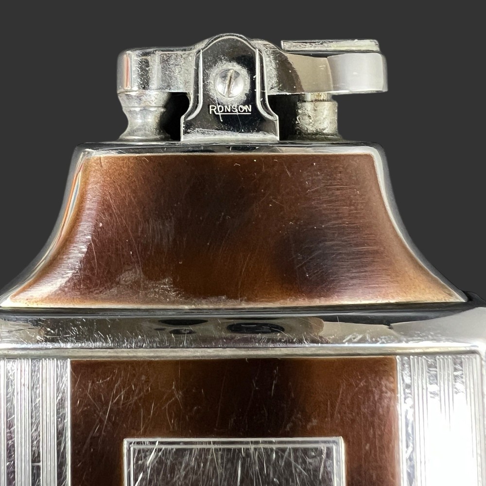 Vintage Ronson Mastercase Combination Of Cigarette Case & Lighter