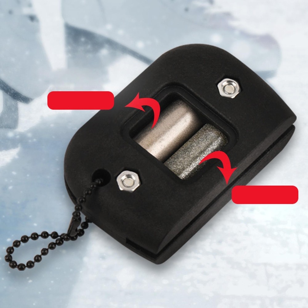 Ice Skate Sharpener Grindstone Compact Ice Skates Blade Grinder Multifunction