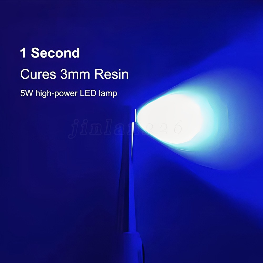 Dental ILED Wireless Curing Light Lamp 1 Sec Cure 2400mW/cm2