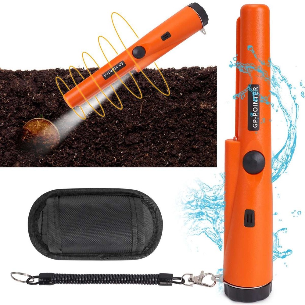 Metal Detector HandHeld Pro Pinpointer Pointer Probe Waterproof Sensitive Tester