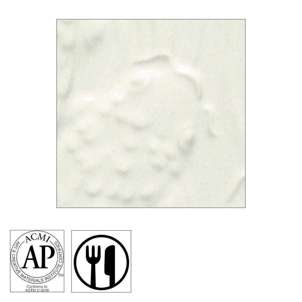 AMACO Gloss Glaze Opaque White Gallon