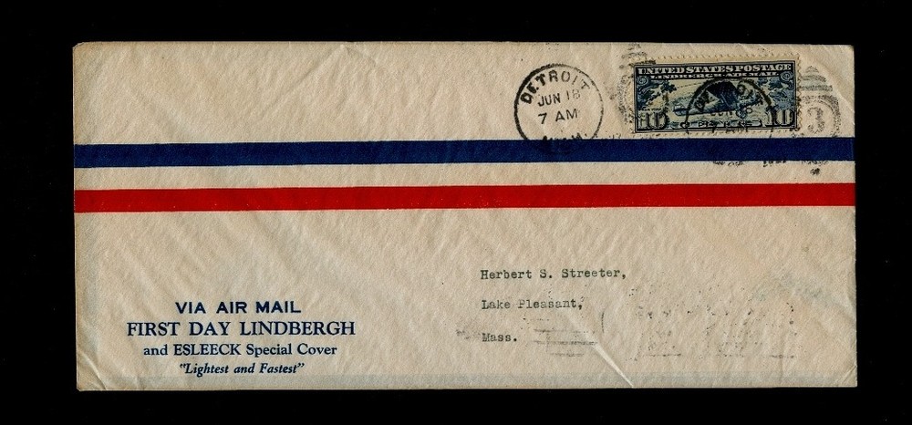 Scott# C10 Complete SET 4 cities Esleek Cachet First Day Covers Superb Condition