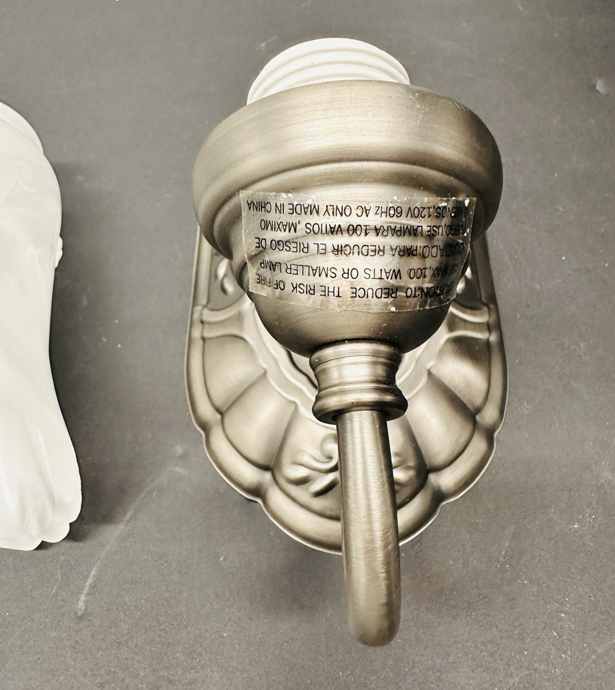 Forte Silver Sconce Light