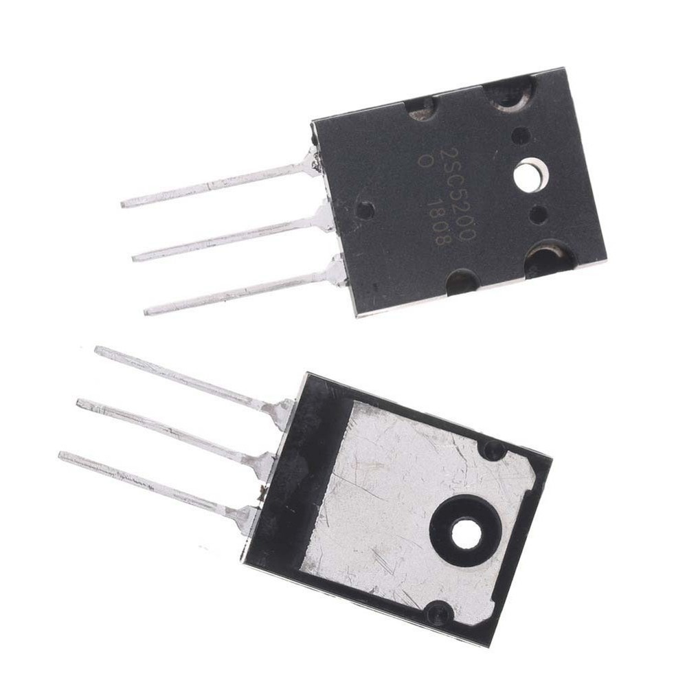 2PCS High Power Matched Pair Transistors For 2SA1943 with 2SC5200 for Circuits