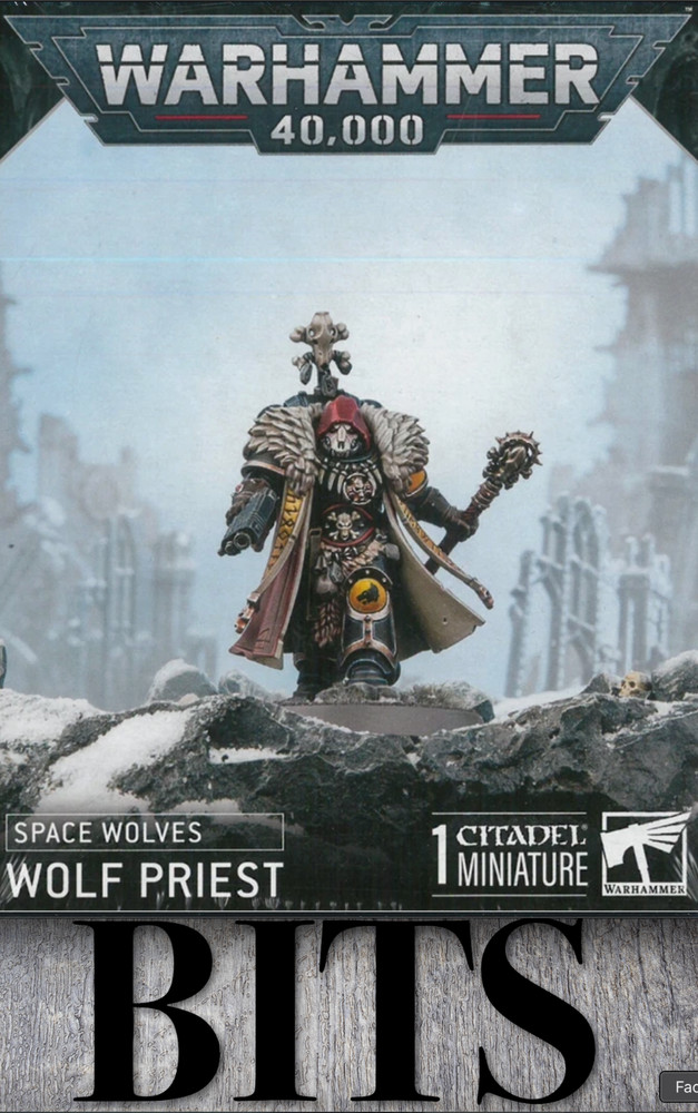 Warhammer 40K Heresy Space Marine Space Wolves WOLF PRIEST Chaplain Bit Bits