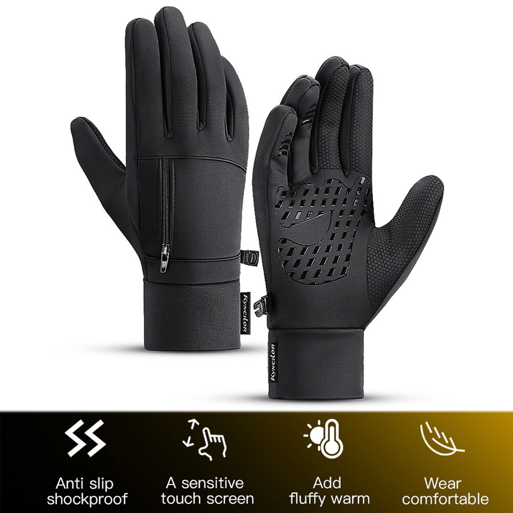Winter Warm Gloves Touch Screen Waterproof Ski Gloves Windproof Thermal Gloves