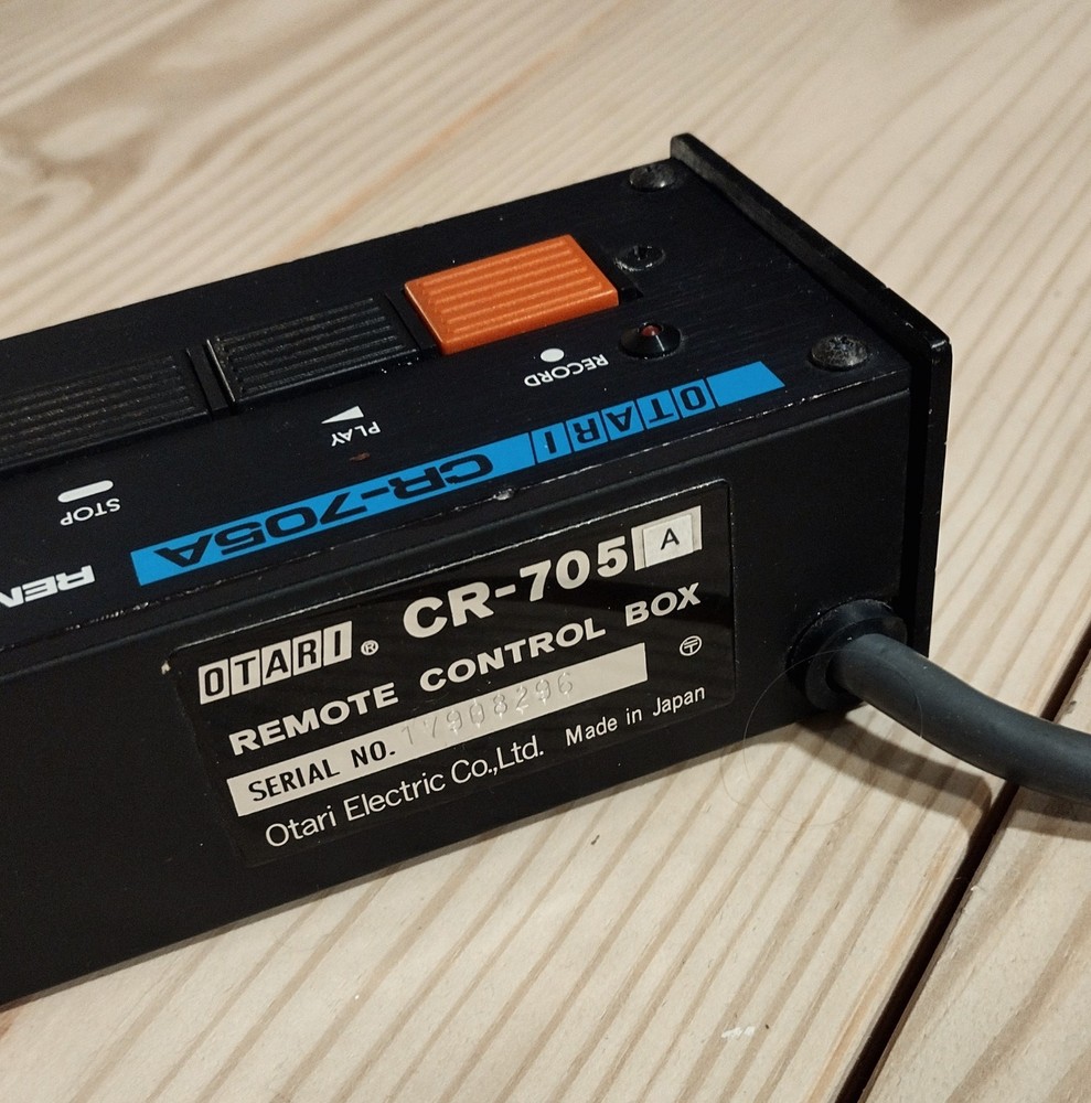 Otari CR-705A Remote Control Box Good Condition
