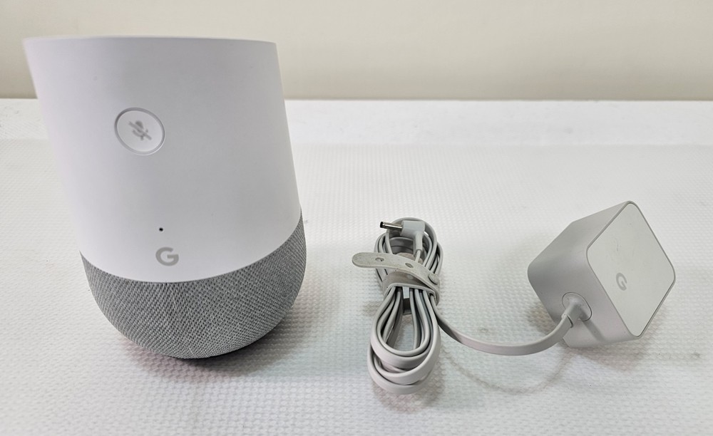 Google Home - Smart Home Speaker with Google Assistant - White Slate