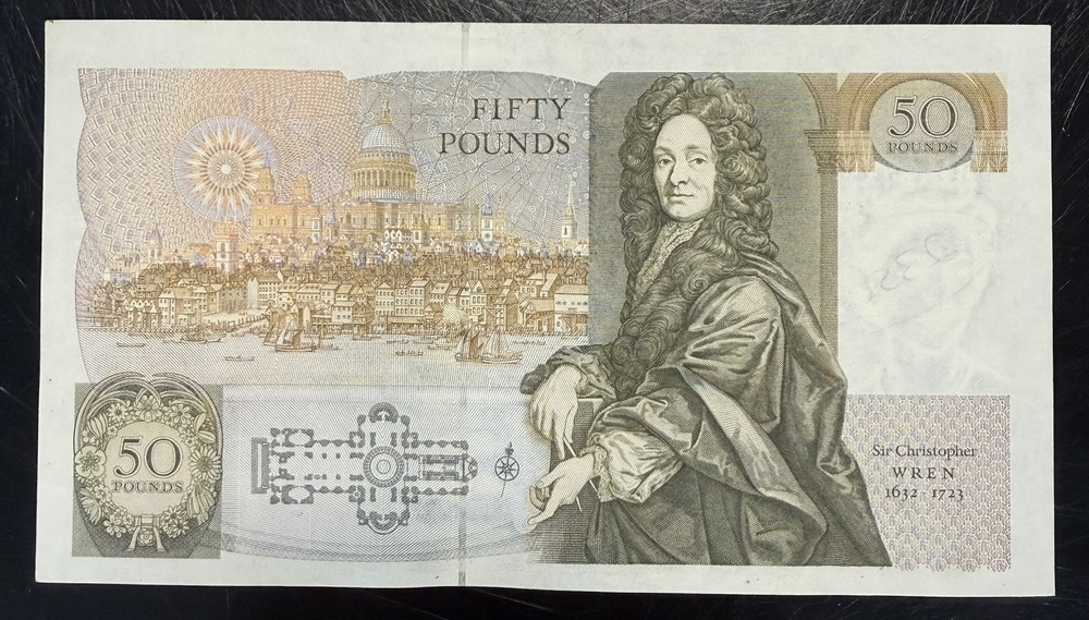 Old Fifty £50 Pound Note Excellent Condition
