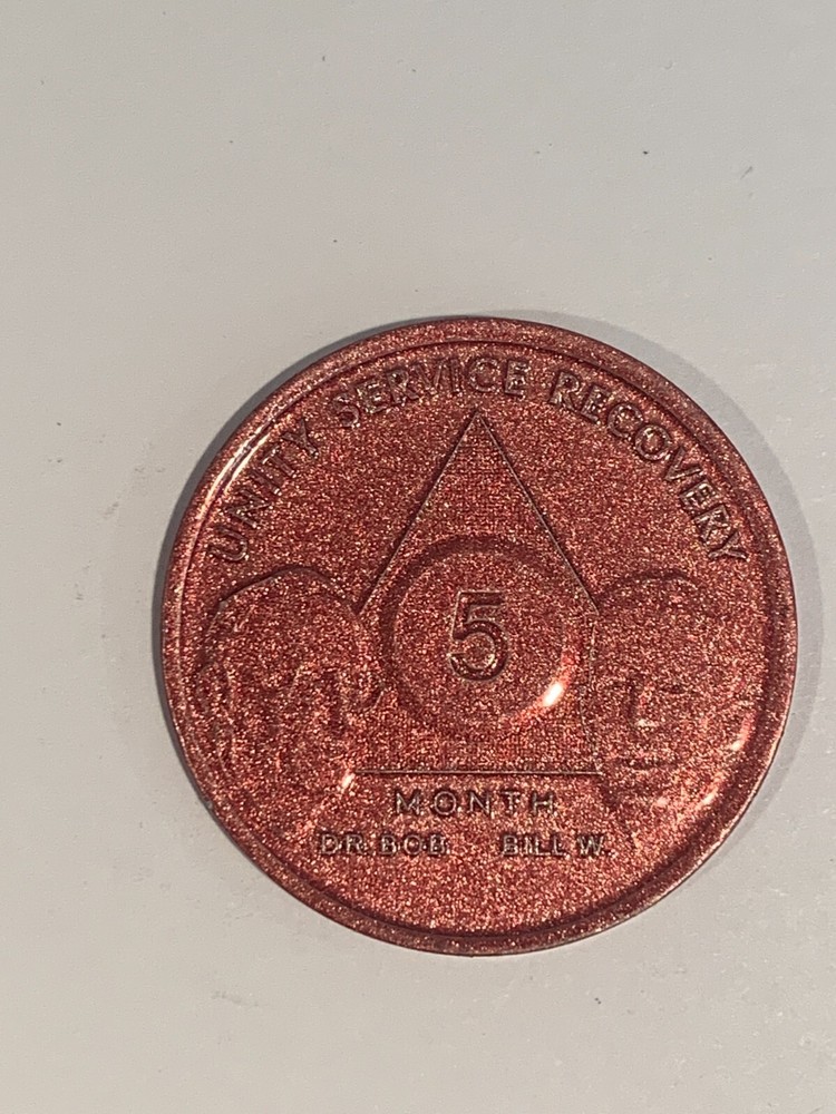 Alcoholics Anonymous (AA) 5 Months Founders Recovery Token
