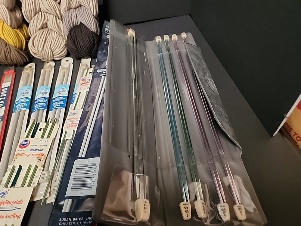 Knitting Needle Bundle With Yarnspirations Yarn