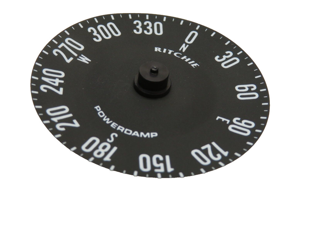 Ritchie Brand Powerdamp 2 Inch Marine Compass Dial Face