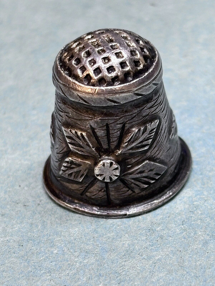 Vintage Sterling Silver Thimble 5.3g