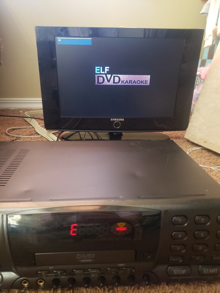 ChungLam ELF Multimedia Decoder DVD Karaoke Video CD SR-2002 Works Great!