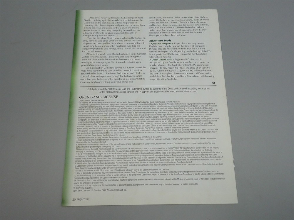 Gaming Frontiers (United Playtest): Issue # 0