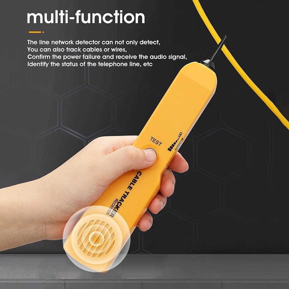 Tone Generator & Probe Kit - Essential Tool for Cable and Phone Line Testing