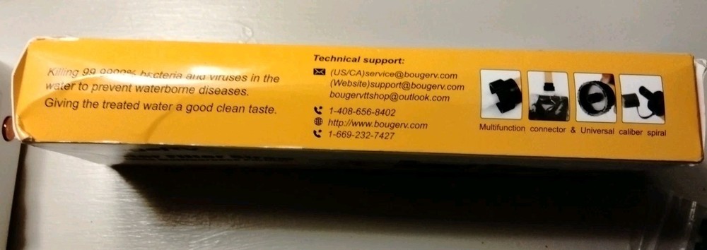 BougeR Water Filter Straw