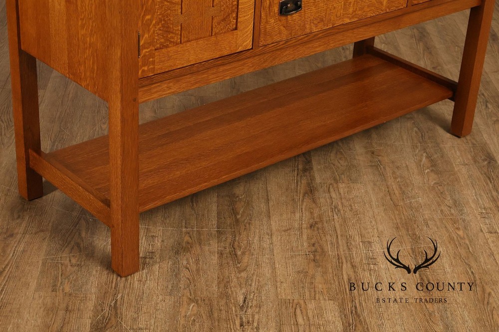 Stickley Mission Collection Oak Sideboard