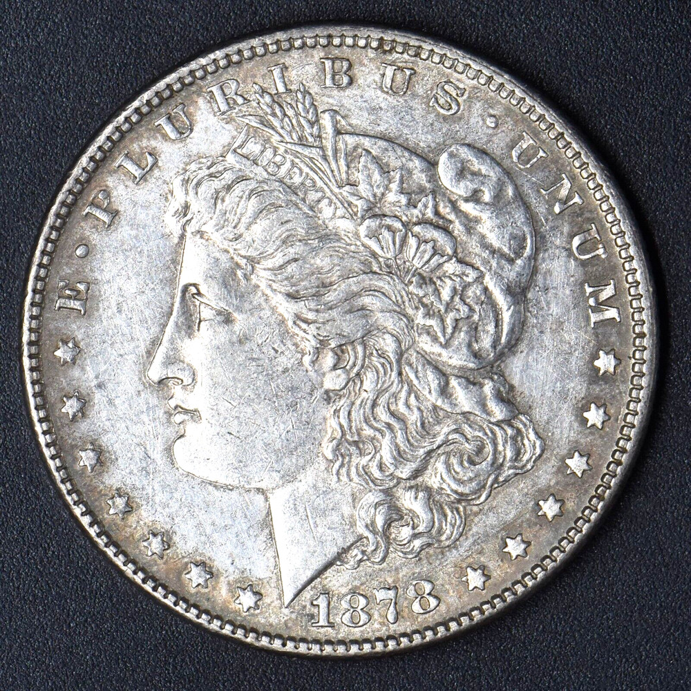 1878 "7/8 Strong" Morgan Silver Dollar  $1 - COINGIANTS -