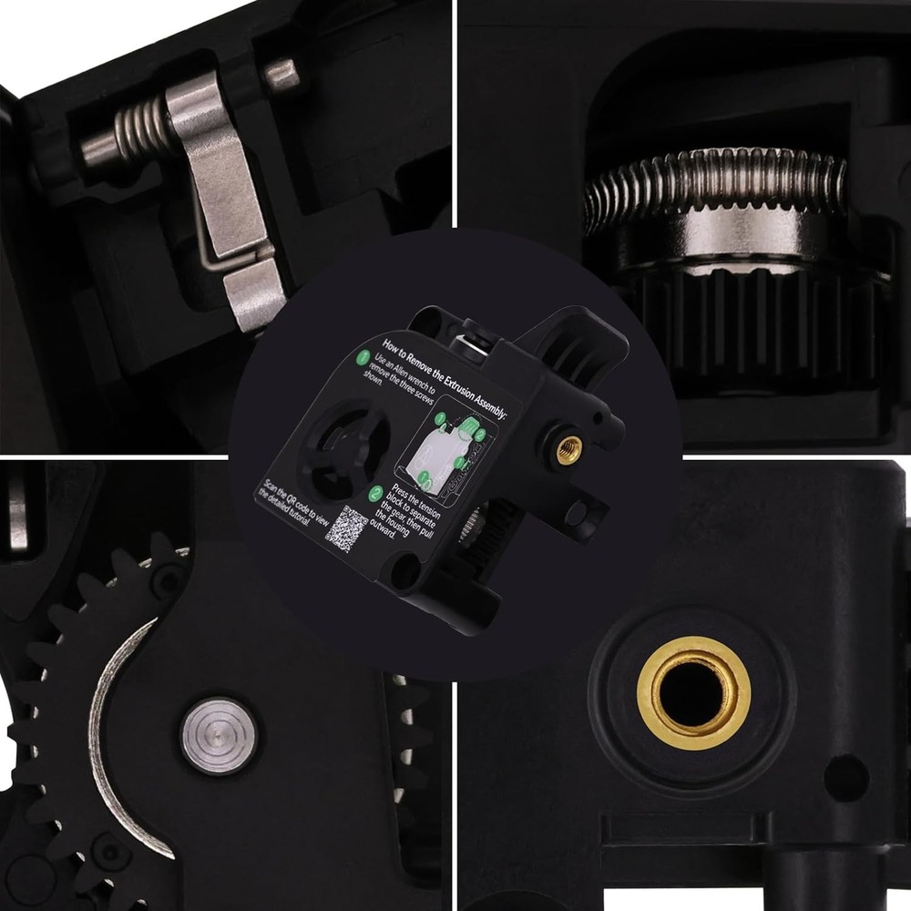 Creality K2 Plus Extruder Kit Front Cover, 3D Printer Part Front...