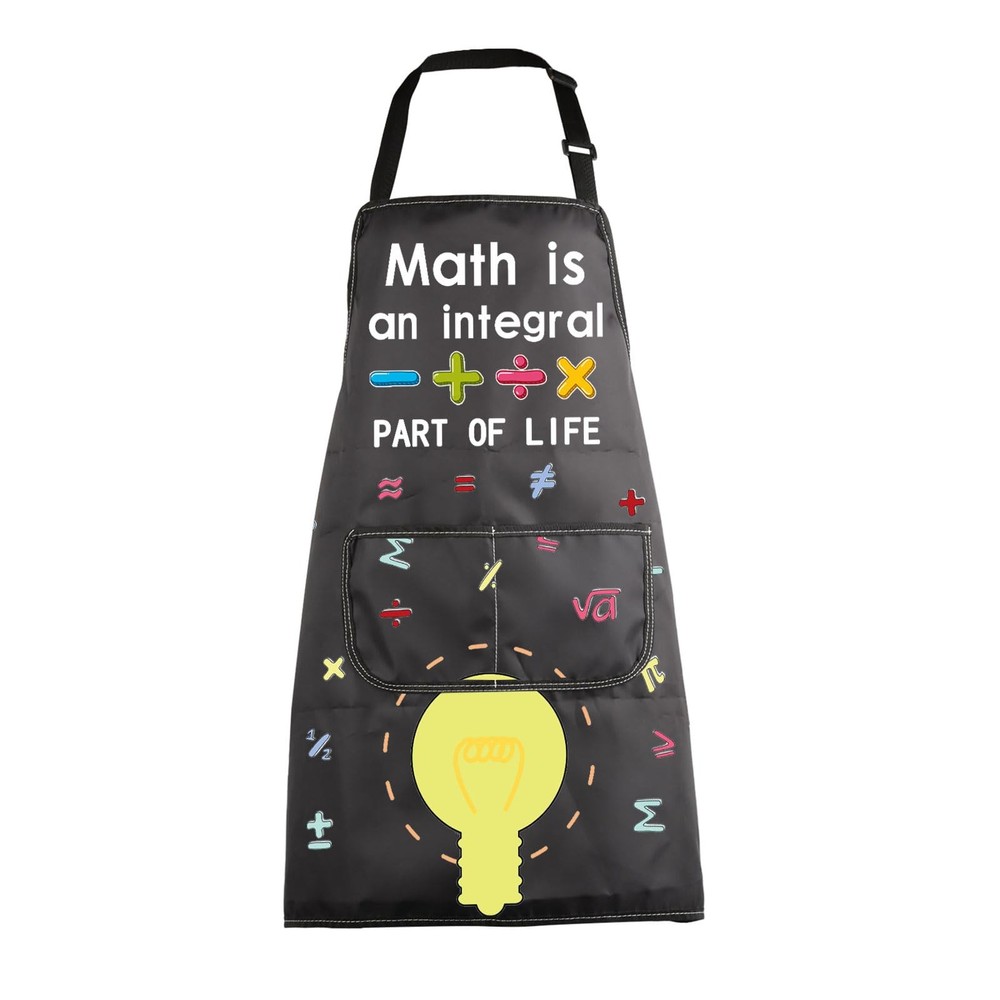 Math Apron Math Inspired Gift for Math Lover Apron Math Is an Integral Part o...