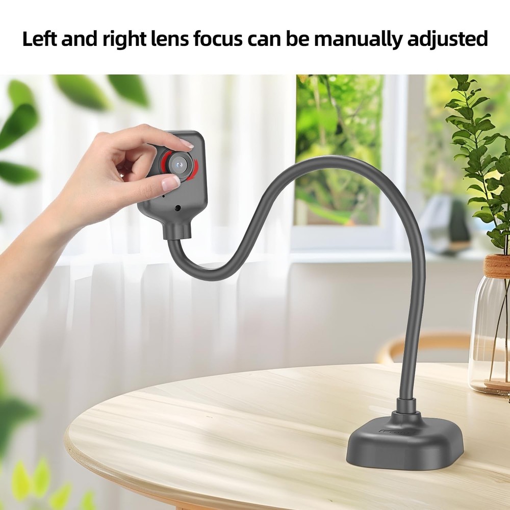 Document Camera for Teachers and Classroom, Gawervan USB Webcam/Doc Camera Built