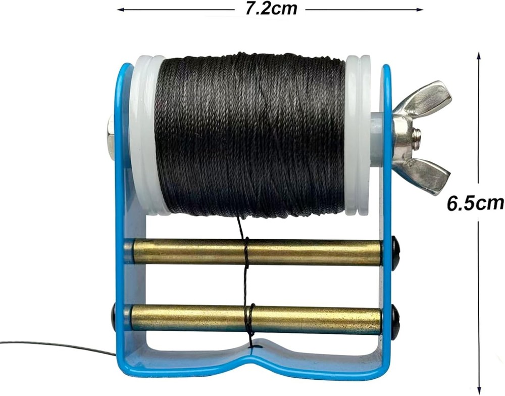 Archery Bowstring Serving Thread Jig 131 yard/120m Bow Blue and Black