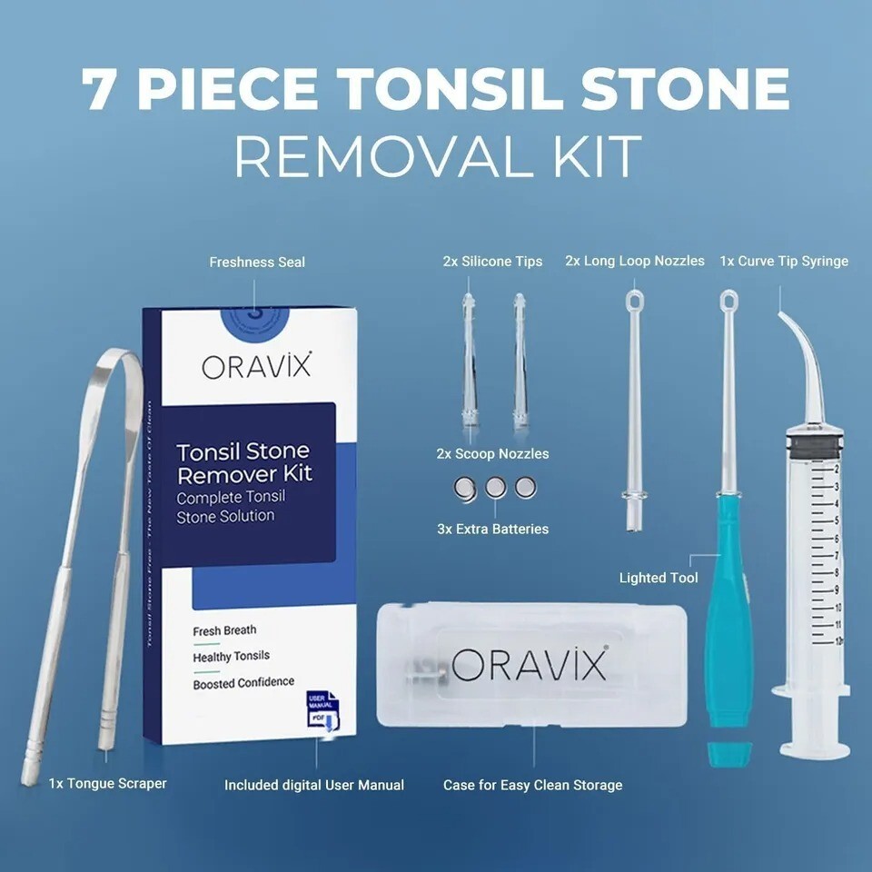Tonsil Stone Remover | Tonsil Stone Removal Kit | Tonsil Stone Treatment