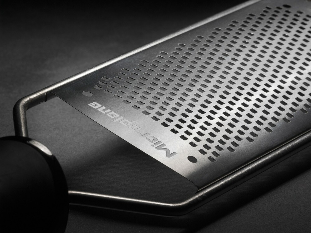 Microplane Gourmet Series Fine Cheese Grater - Black