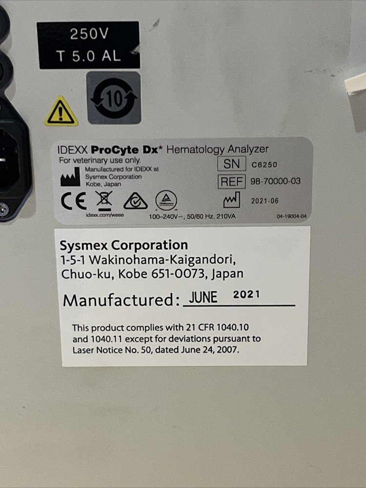 IDEXX ProCyte Dx Hematology Analyzer