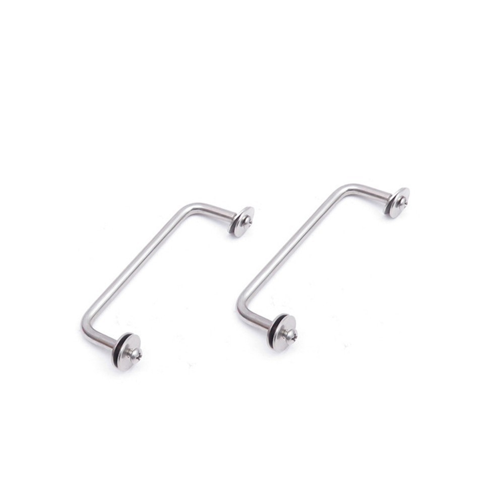 Handle Buttplate Handle Rail Sidemount Scuba Diving Buttplate Handle Hook Silver