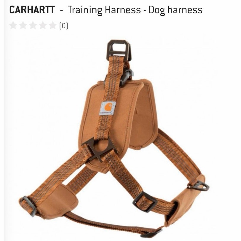 Carhartt Training Dog Harness - Durable & Comfortable Sz. L