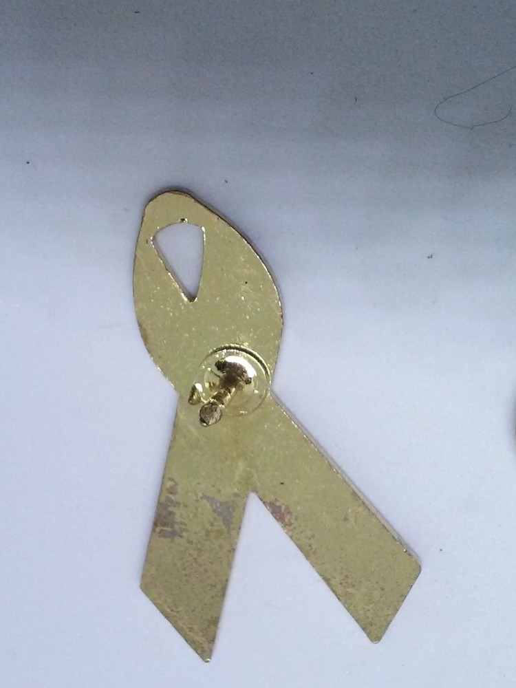 Peace Ribbon Lapel Pin