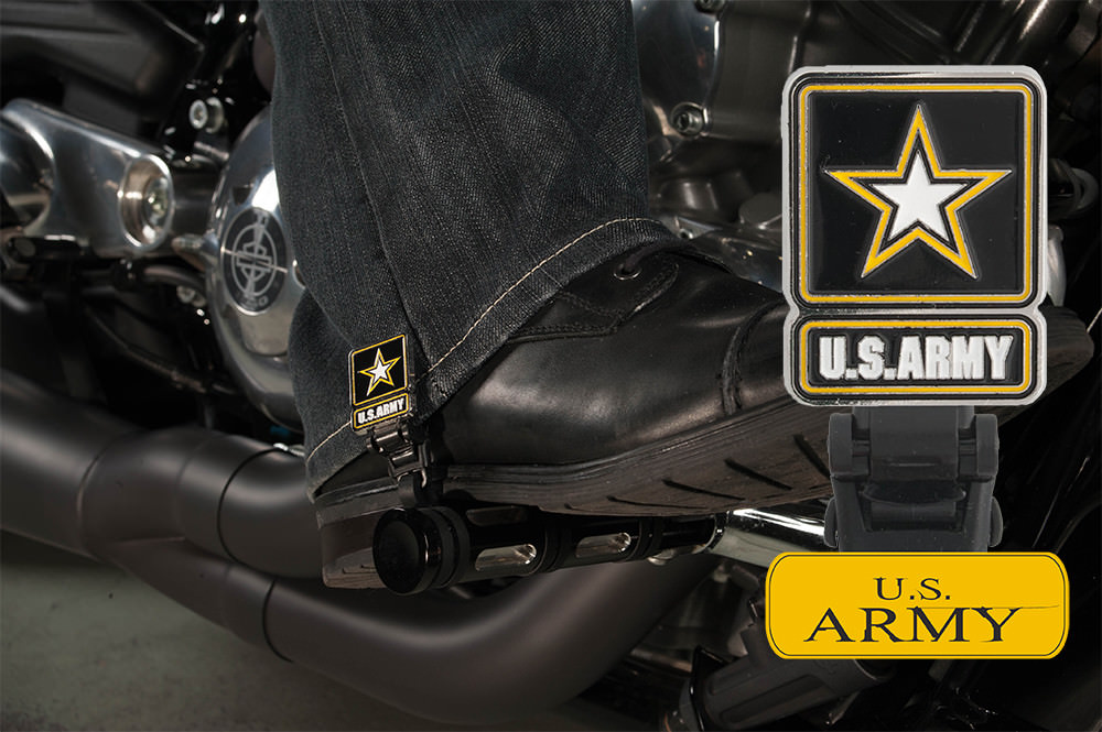 4" US Army Biker Boot Straps