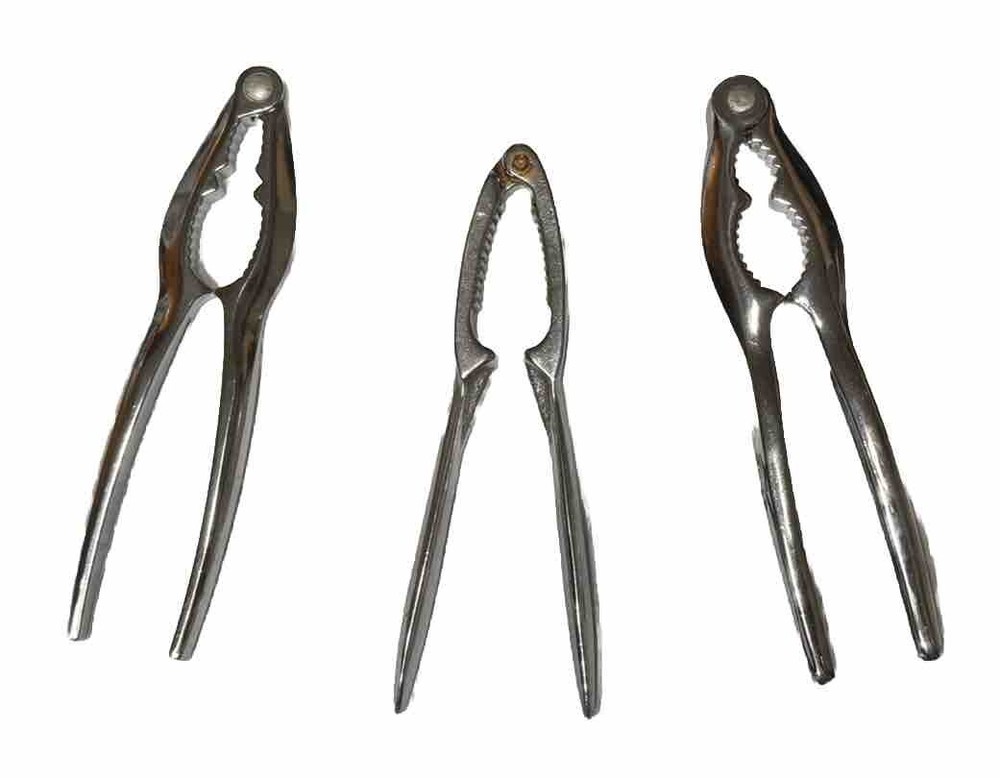 3 Lobster Crab Crackers Lot Nut Cracker Walnut Seafood Claw Shellfish