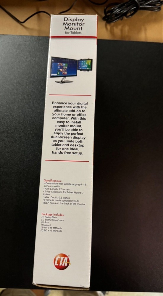 CTA Display Monitor Mount for Tablets