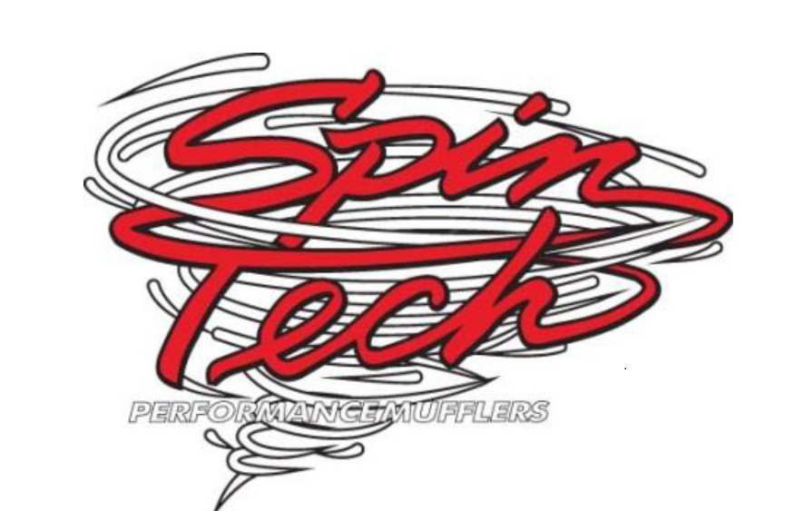 2 SPINTECH MUFFLERS 9334 Super Pro series 2.5" Offset In / Offset Out