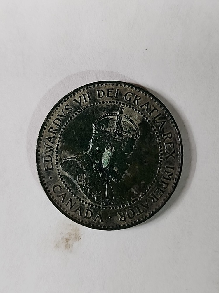1903 CANADA ONE 1 CENT EDWARD VII LARGE PENNY COIN
