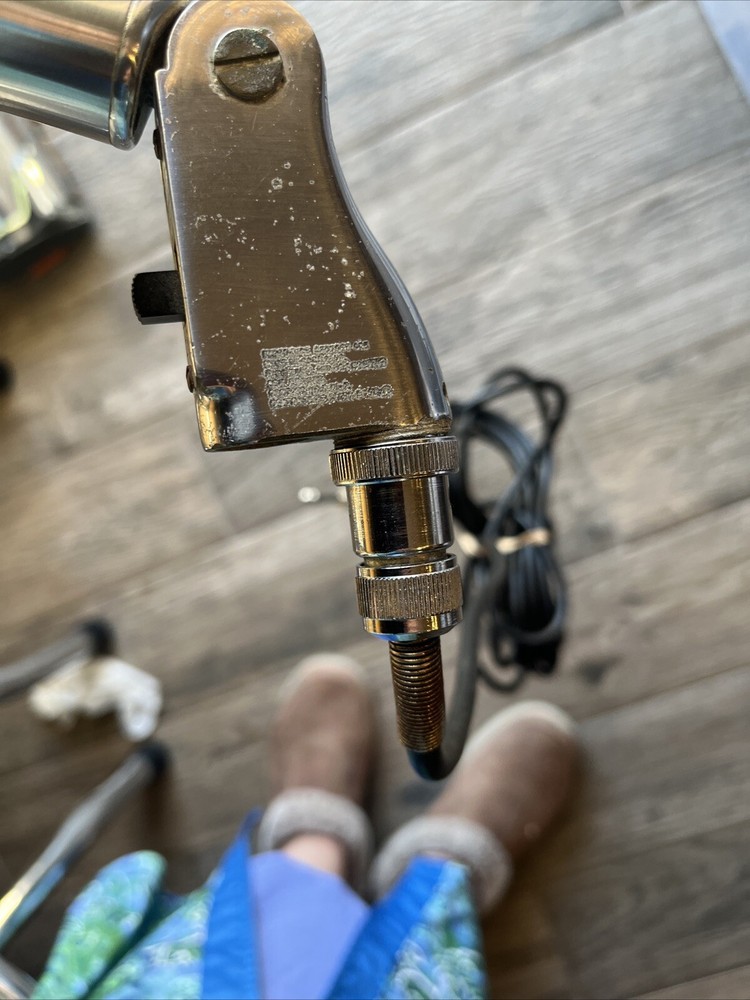 Vintage Electro Voice Slim air Microphone Working