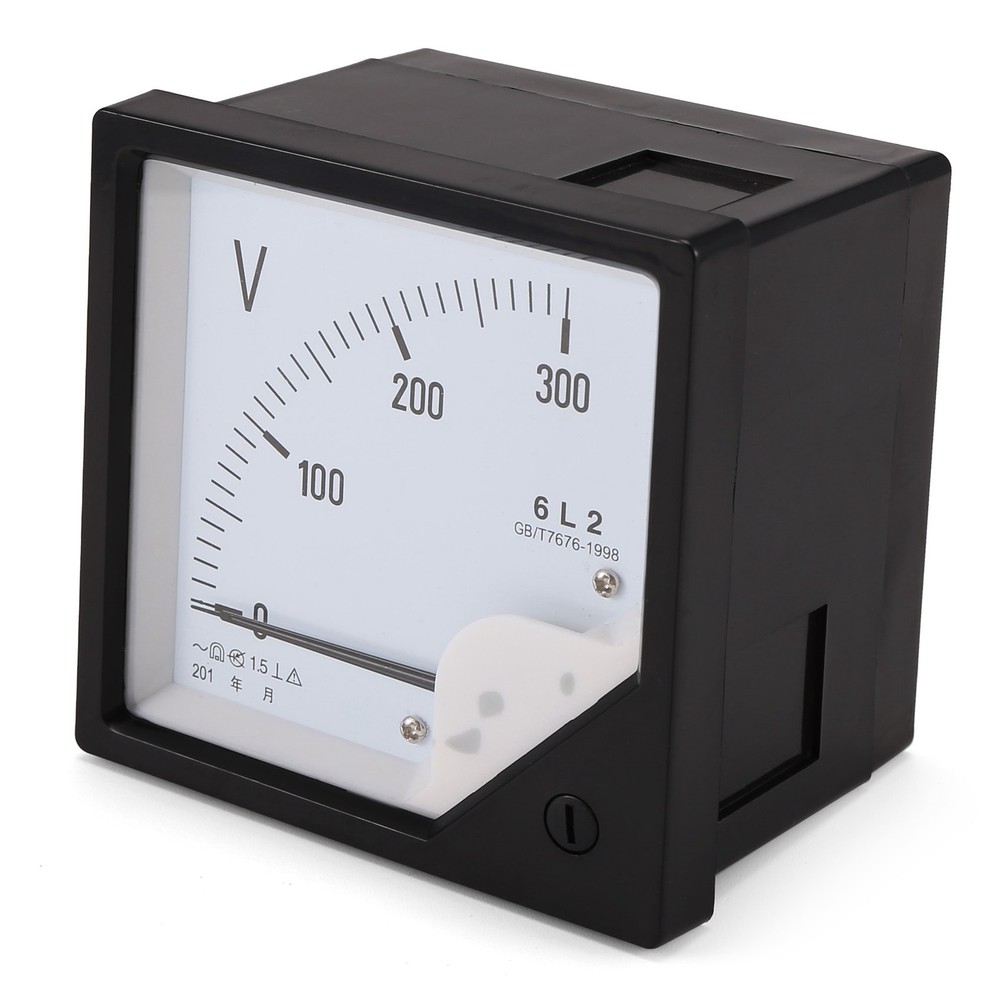 6L2 Voltmeter Pointer Type Voltage Meter Mechanical Header N1N53455