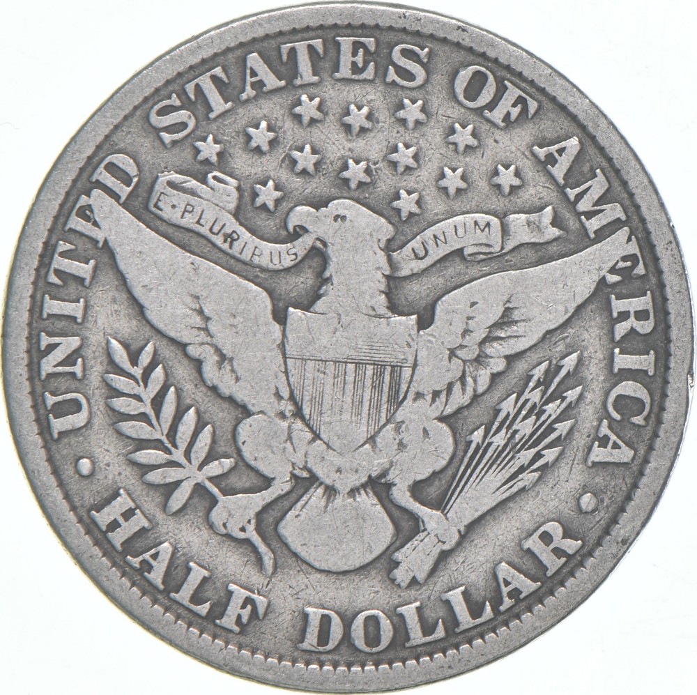 1906 Barber Half Dollar Average Circ