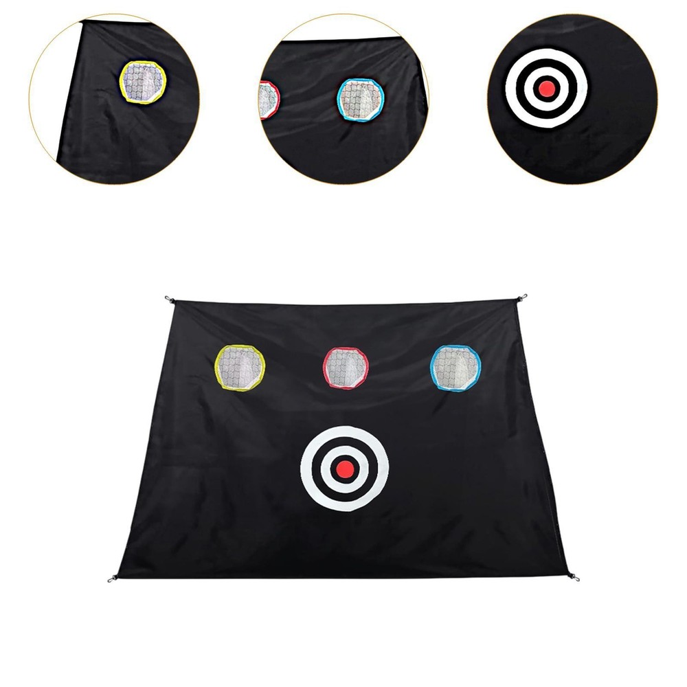 Golf Practice Net Target Cloth Golfing Accessories Folded Swing Chipping Net